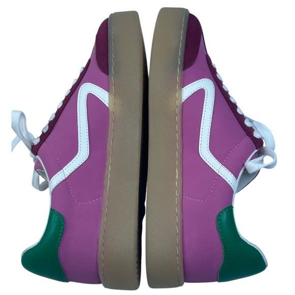 Steve Madden Reformer Womens Pink Multi Sneakers Size 7.5M New $100 A - Picture 6 of 10